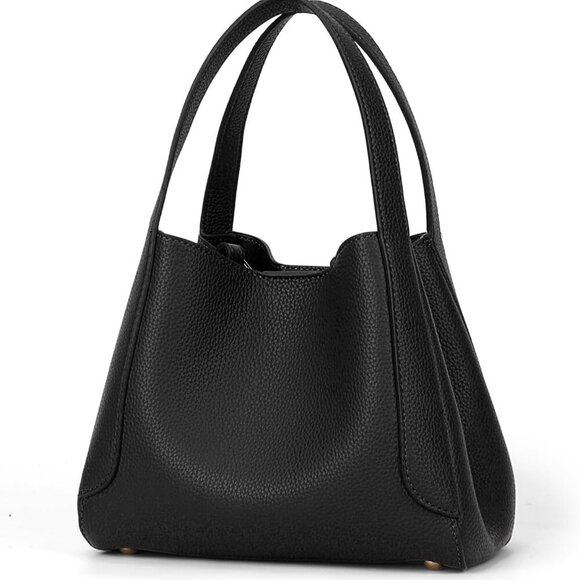 Fashionable Medium Bucket Handbag for Women - Lightweight and Scratch-Resistant - Picture 1 of 6